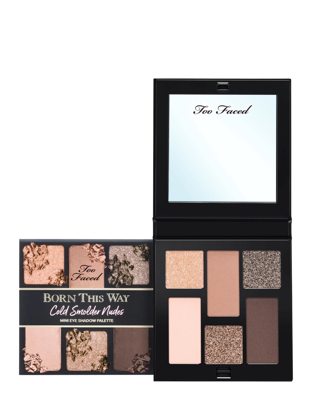 Too Faced Born This Way Cold Smolder Nudes Mini Eye Shadow Palette NIB